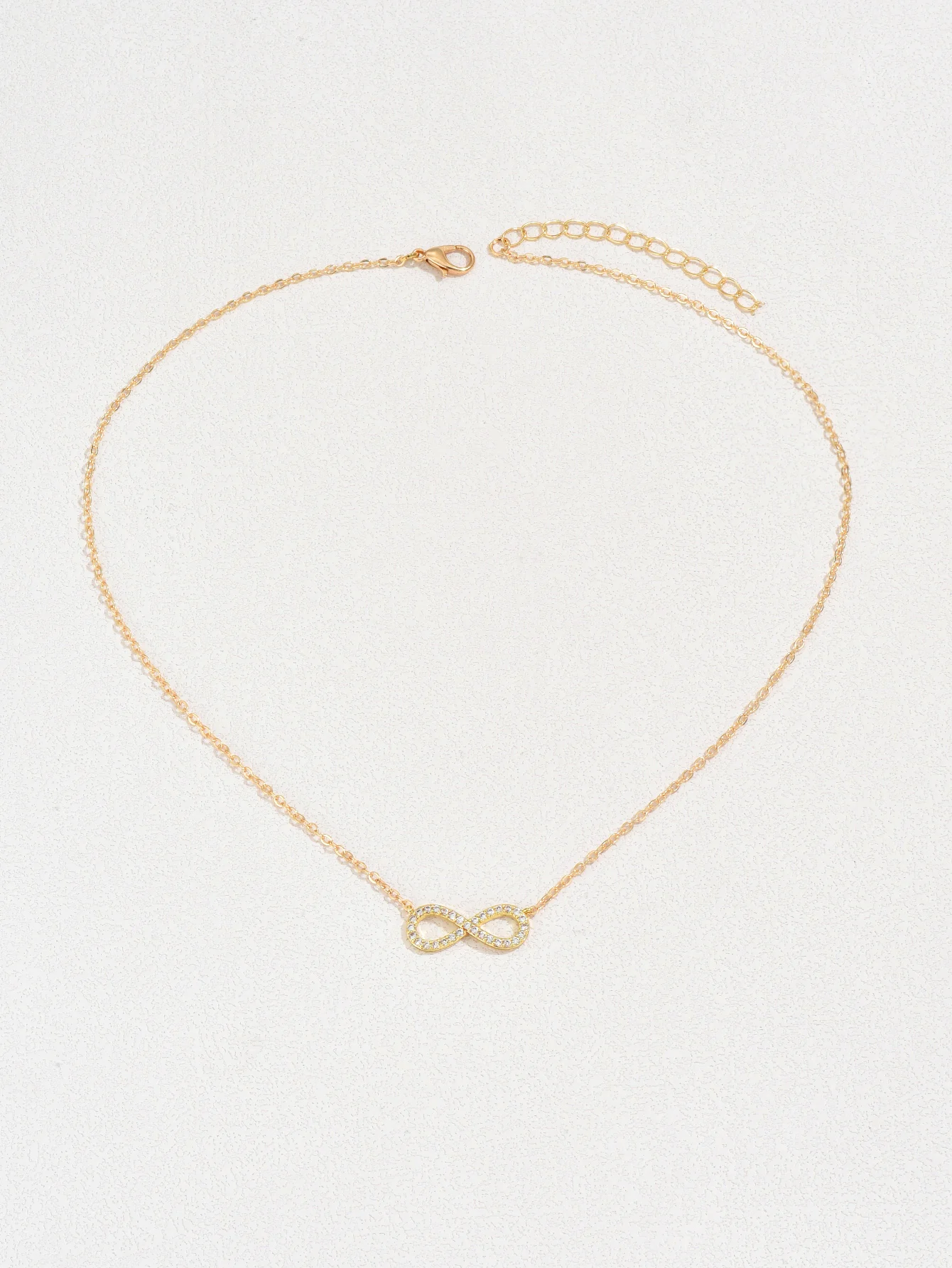 Eternal Sparkle Infinity Necklace