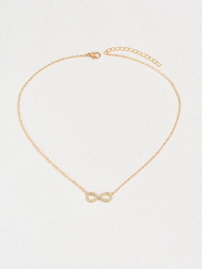 Eternal Sparkle Infinity Necklace
