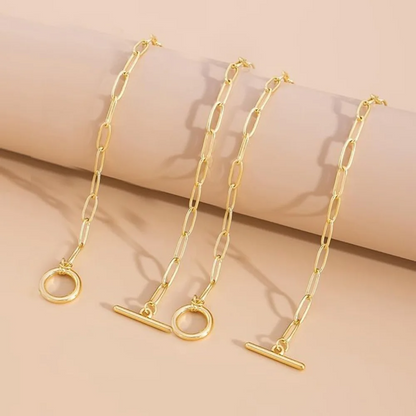 Power Link Toggle Necklace