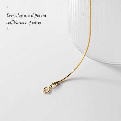 Satin Line Snake Chain Bracelet