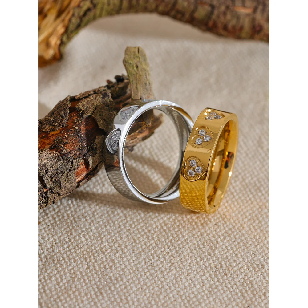Heartfelt Crystal Ring
