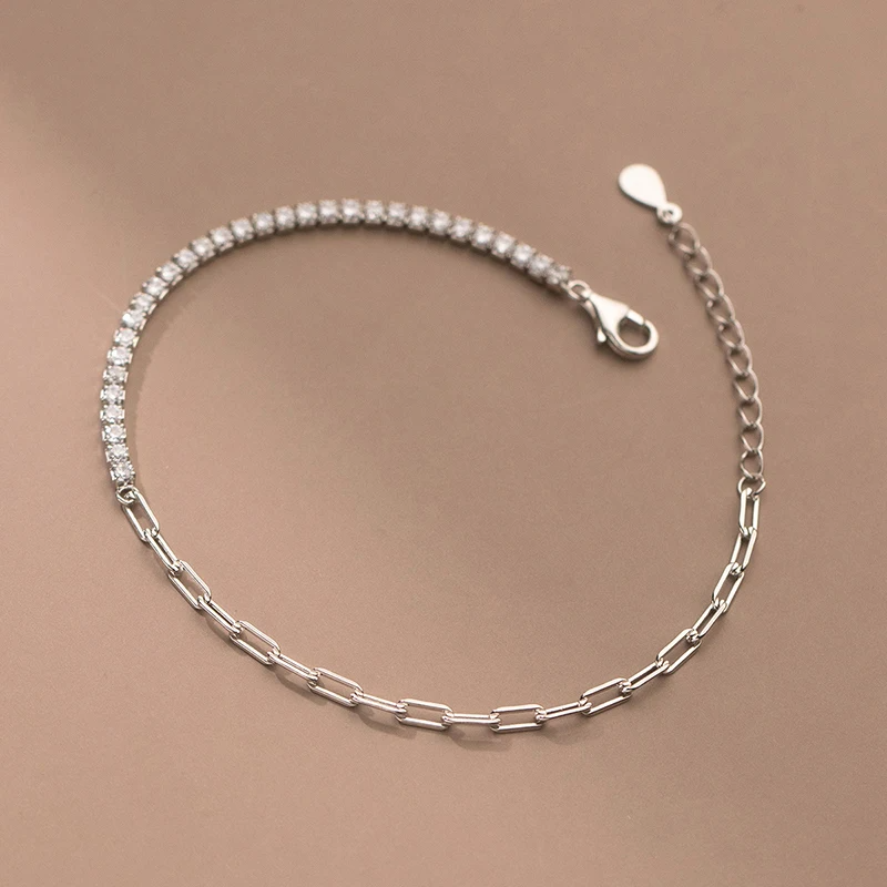 Golden Gleam Tennis Bracelet