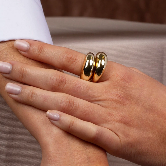Pillow Glow Dome Ring