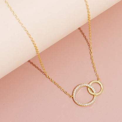Infinity Bond Circle Necklace