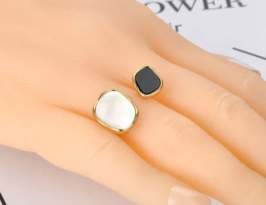 Dual Tide Wrap Ring