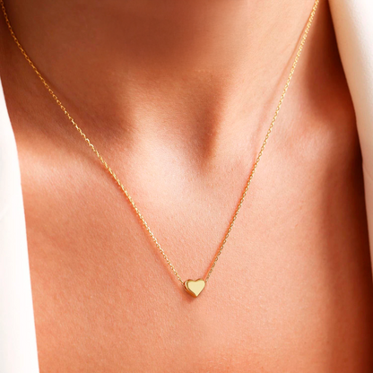 Whisper Heart Pendant Necklace