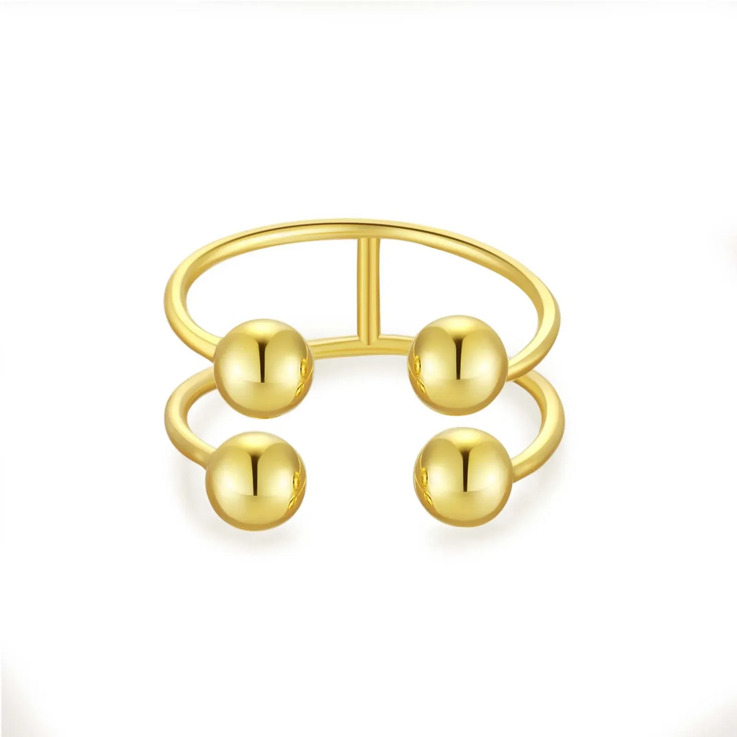 Dual Orbit Sphere Ring