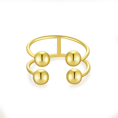 Dual Orbit Sphere Ring