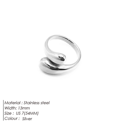 Liquid Embrace Wrap Ring