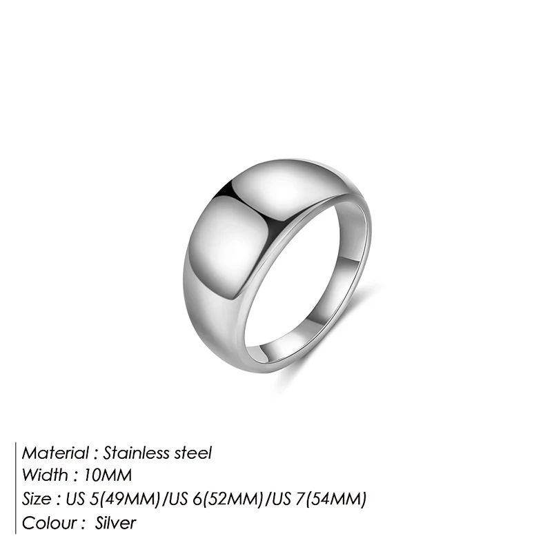 Gilded Mirror Dome Ring