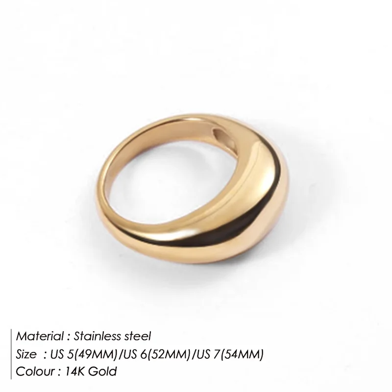 Pillow Glow Dome Ring