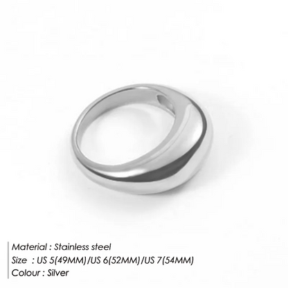 Pillow Glow Dome Ring