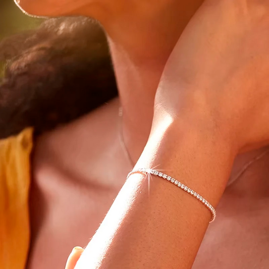 Sparkle Slide Tennis Bracelet