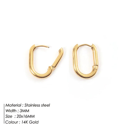 Urban Curve Mini Hoops